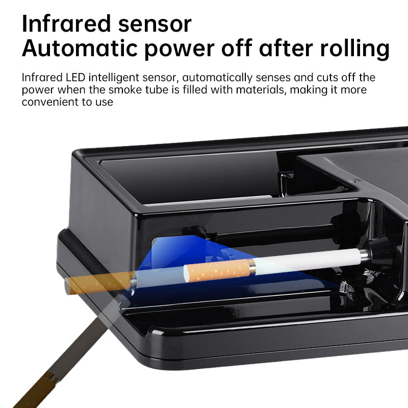 3-in-1 Electric Cigarette Rolling Machine with Smart Sensing