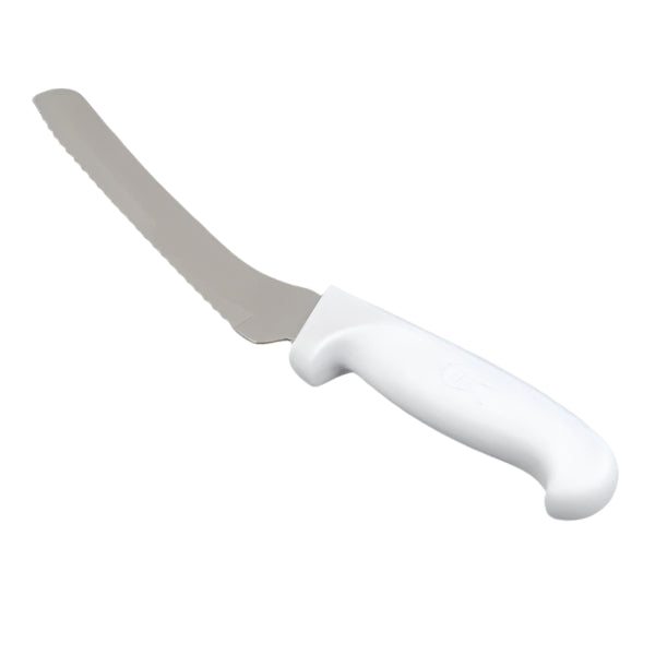 Couteaux à gâteau et à pain à bord décalé - Dentelés, quatre options de longueur