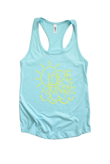 Lake Junkie Racerback Tank Top