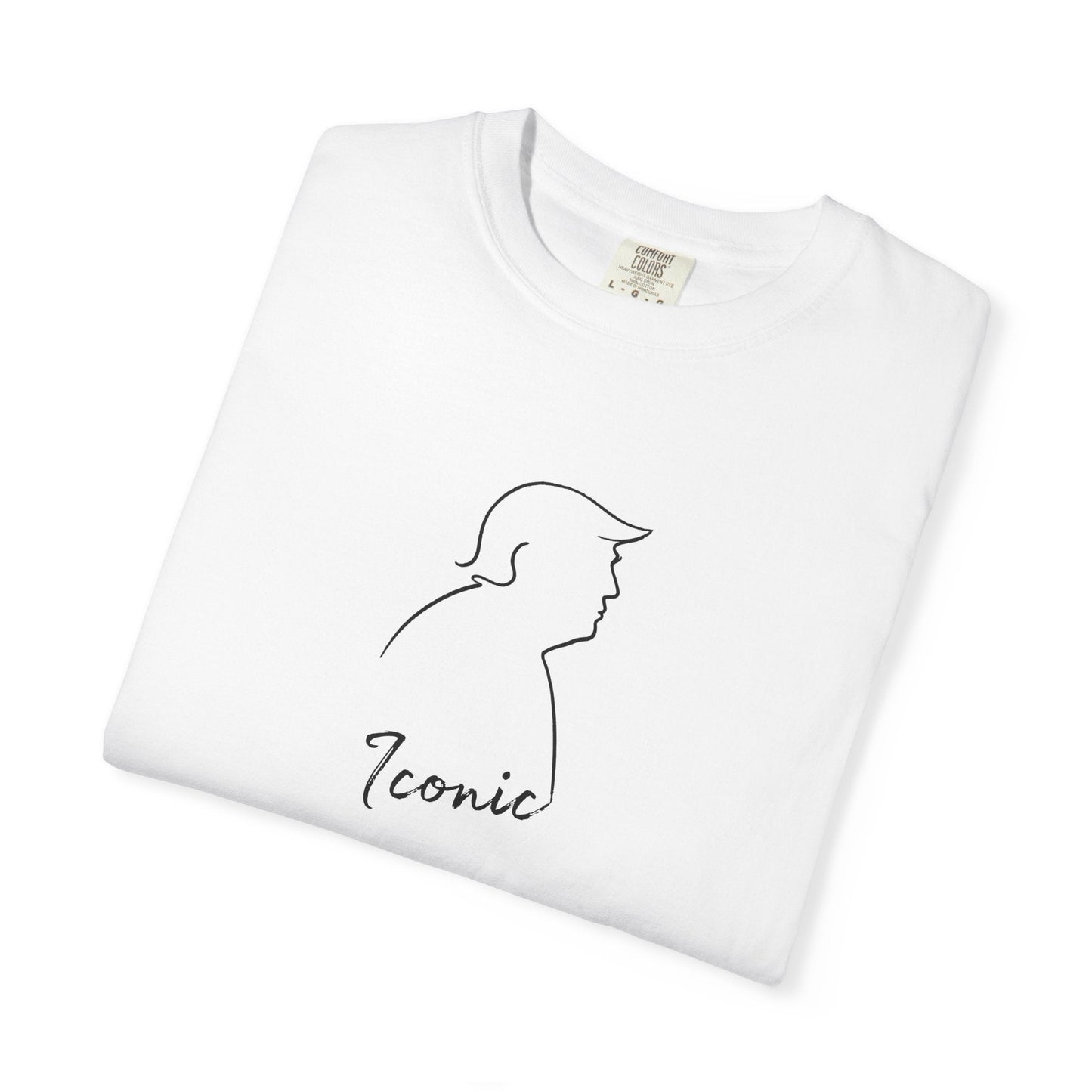 Iconic Minimal Silhouette Statement T-Shirt