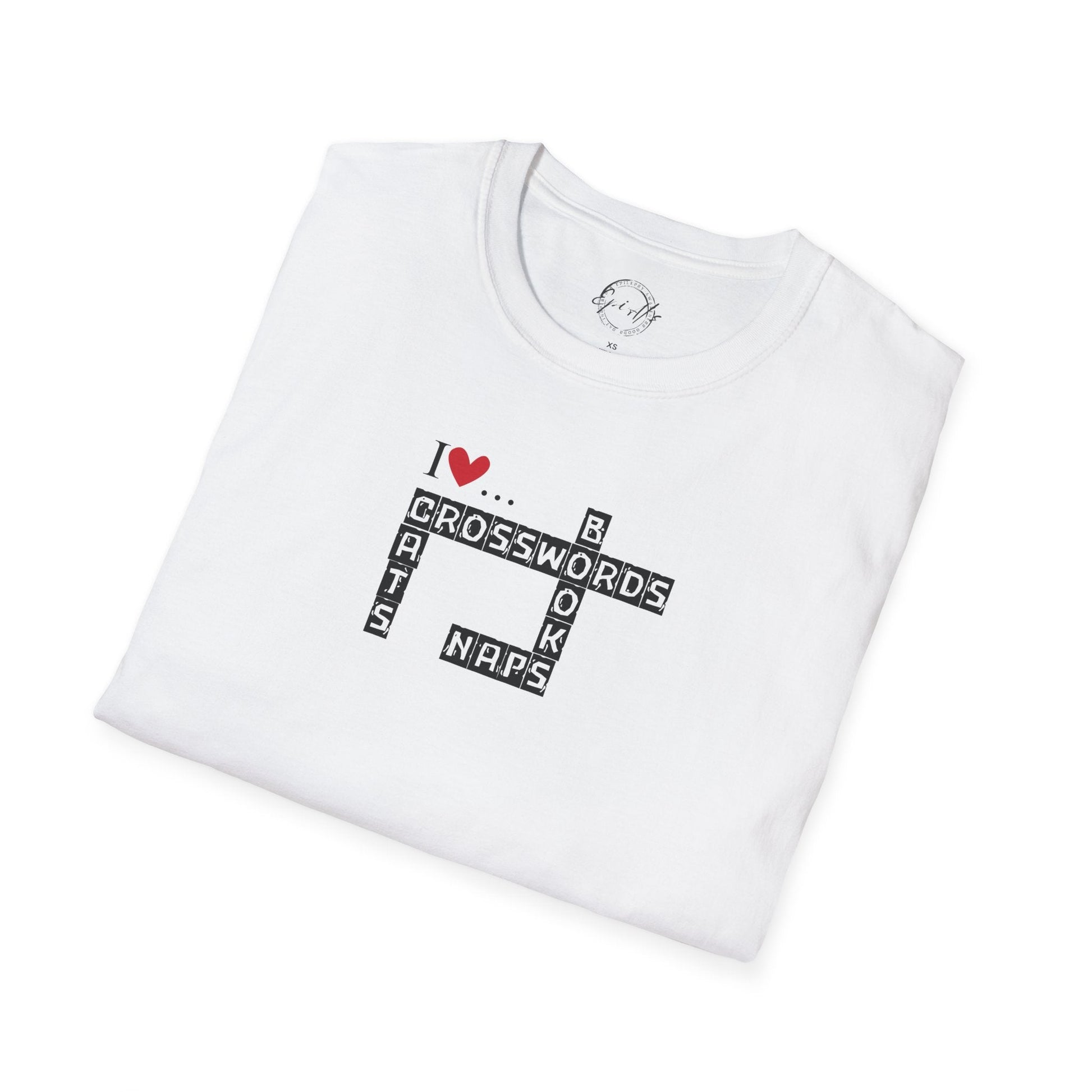 Purrfectly Cozy Crosswords Unisex T-Shirt - Korvel