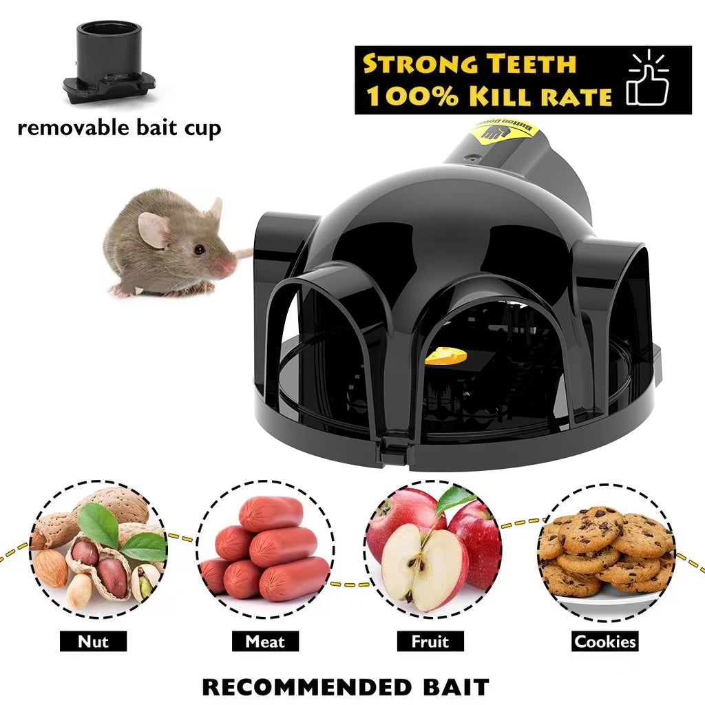 Strong Snap Mouse Rat Traps-High Sensitive Snap Big Plastic Mouse Trap Rodent Catcher - Korvel