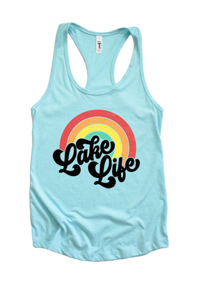 Lake Life Racerback Tank Top
