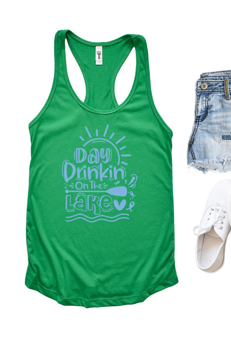Day Drinkin' Racerback Tank Top - Korvel