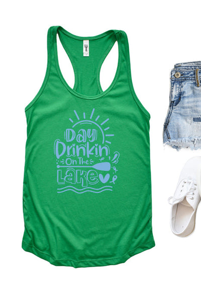 Day Drinkin' Racerback Tank Top - Korvel
