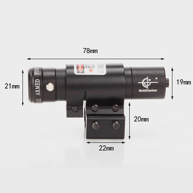 Mini Infrared Laser Sight Adjustable Red Laser Sight Up And Down, Left And Right, Card Slot Width Interchangeable - Korvel