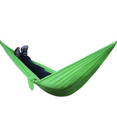 Portable Double Hammock - Durable Nylon for Outdoor Relaxation