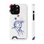 Minimal Line Portrait MagSafe iPhone Case — Say Less Edition