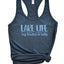 Beaches be Salty Racerback Tank Top