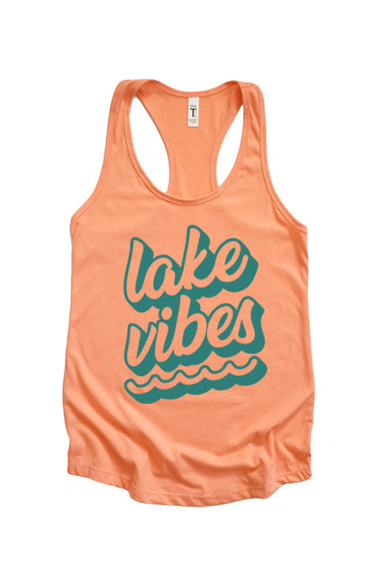 Lake Vibes Racerback Tank Top - Korvel