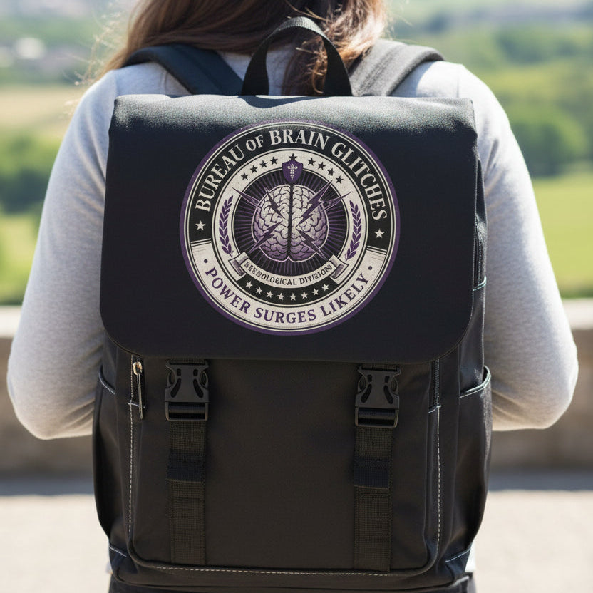 Neurostrong Carry – Sac à dos en toile pour sensibilisation à l'épilepsie