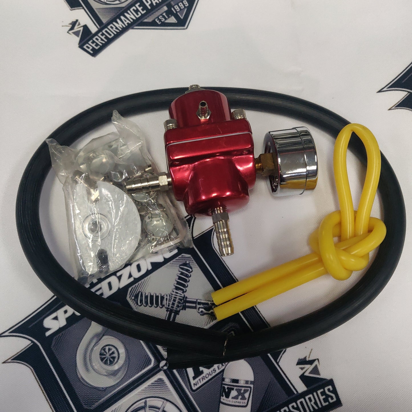 Megan Racing 3:1 Fuel Pressure Regulator Red V2