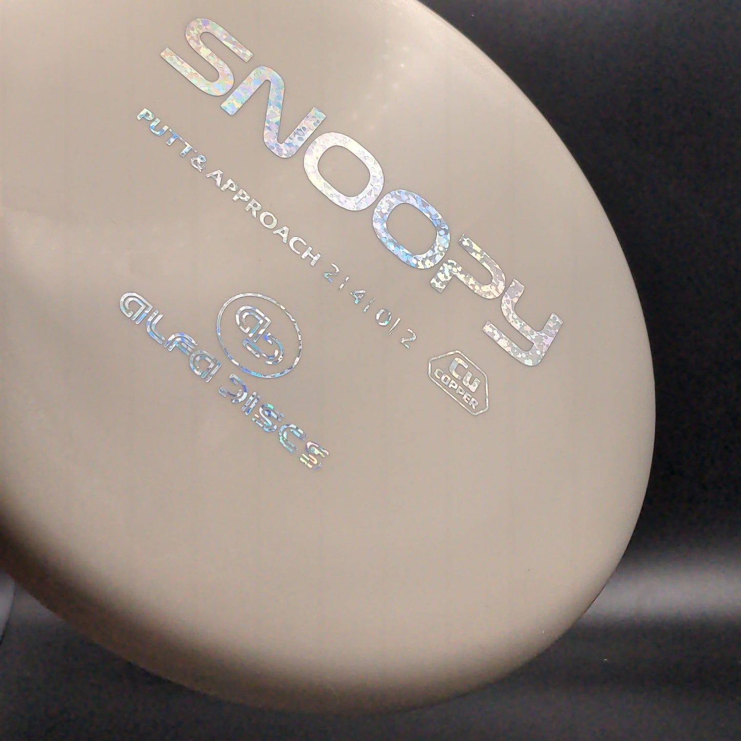 Putter Copper Snoopy - Experiencia Premium en Disc Golf
