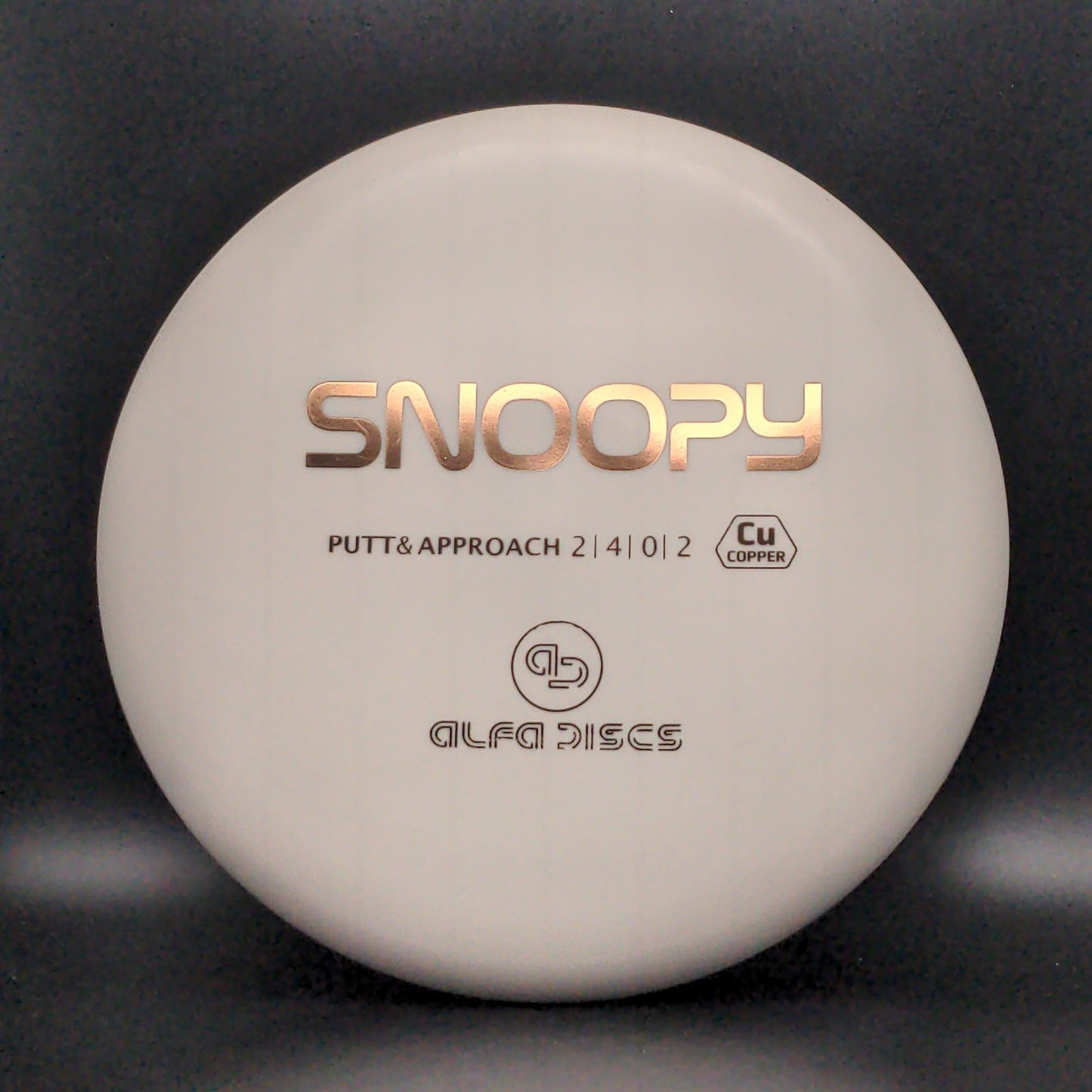 Putter Copper Snoopy - Experiencia Premium en Disc Golf