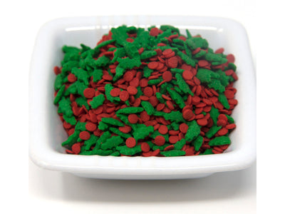 Holly & Berry Sequin Shapes