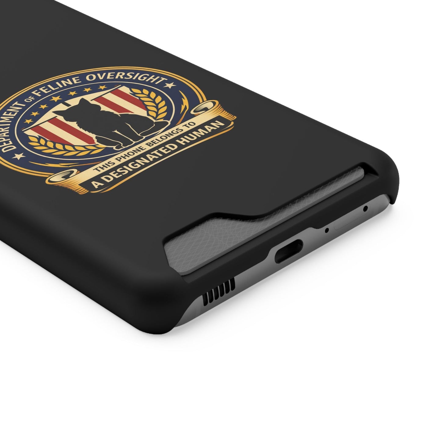 Department of Feline Oversight MagSafe iPhone Case - Designated Human Edition