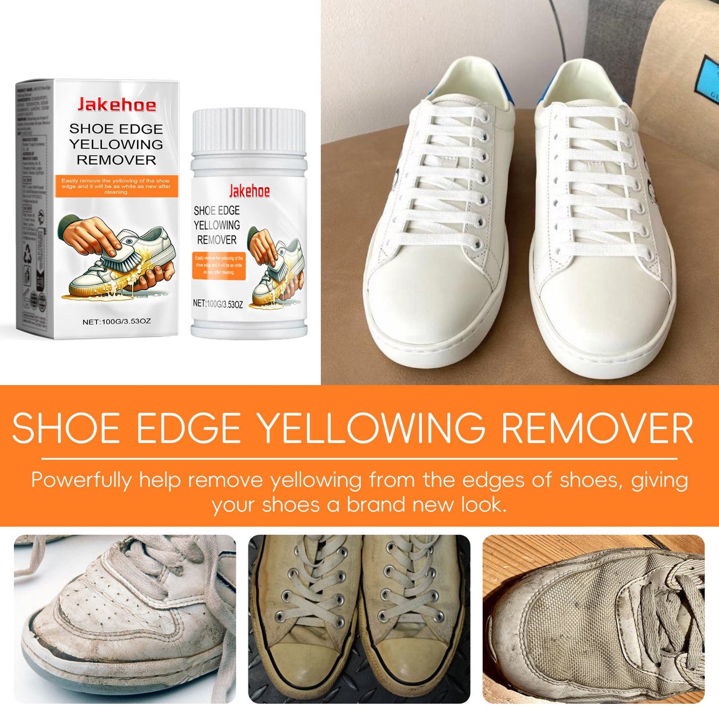 Little White Shoe Cleaner - Premium Cleaning Lotion for Sneakers