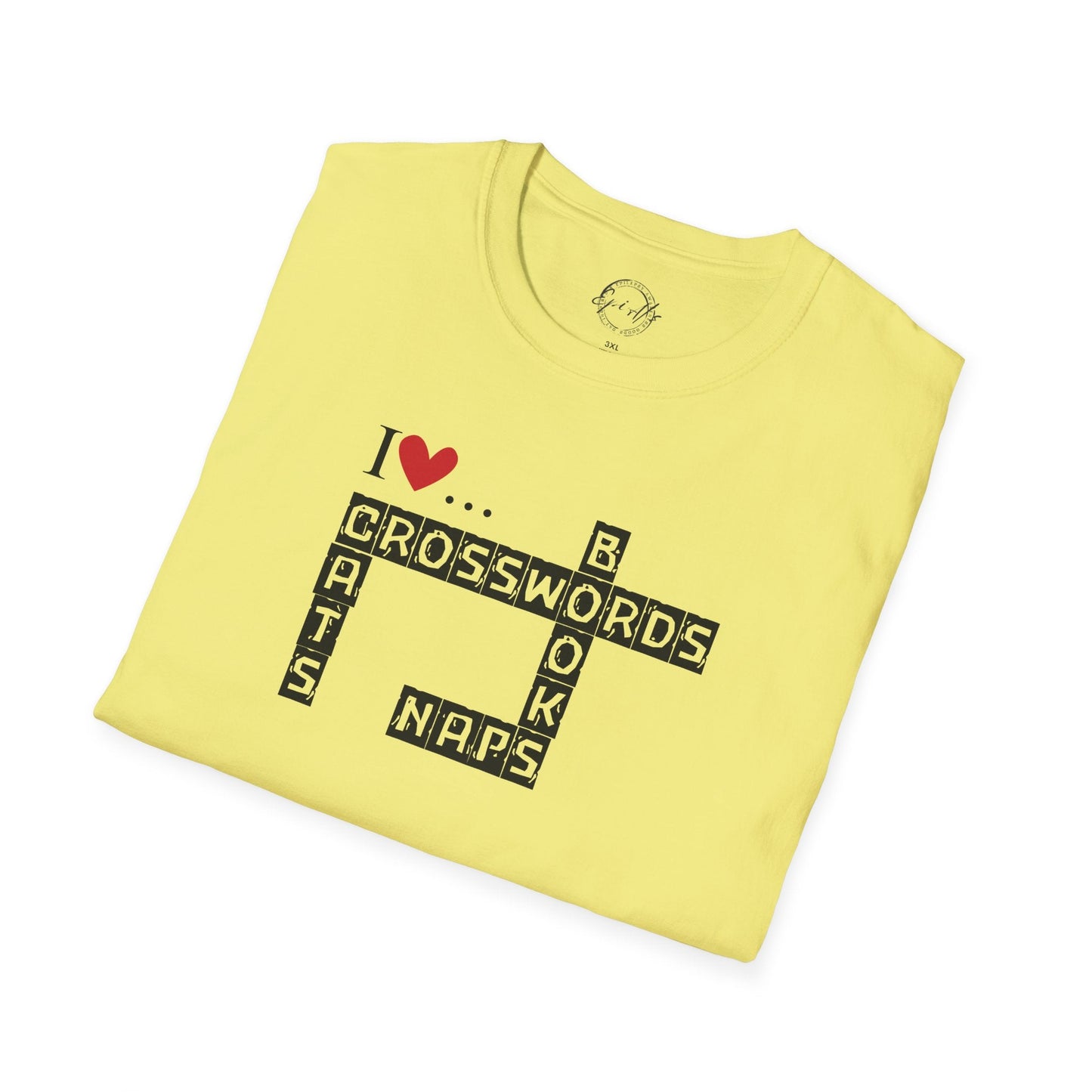 Purrfectly Cozy Crosswords Unisex T-Shirt - Korvel