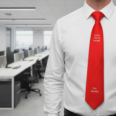 Corbata Roja Noted for the Record – Corbata de Declaración Política