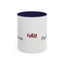 Purrseverance Accent Coffee Mug - Stylish & Functional