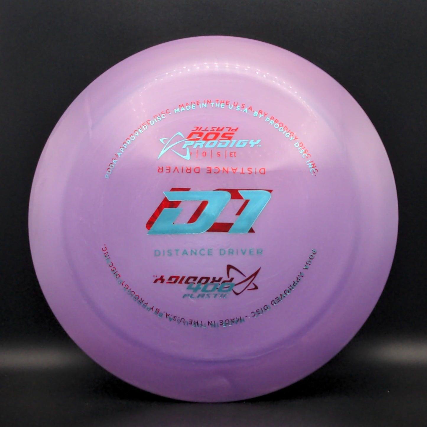 Prodigy D1 Double Stamp Disc Golf Driver