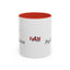 Purrseverance Accent Coffee Mug - Stylish & Functional