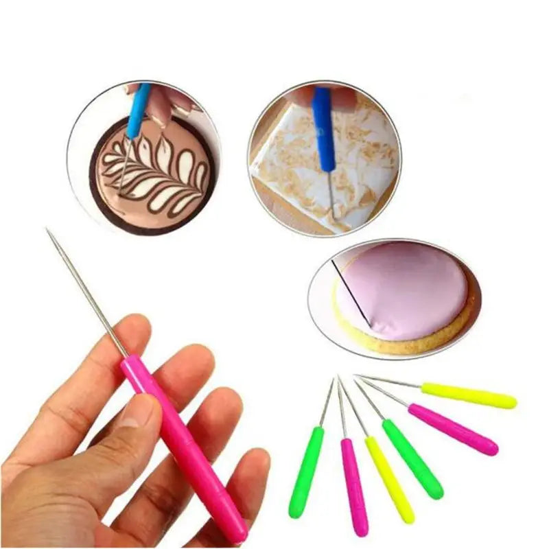Ensemble de 3 aiguilles à gâteau pour décoration