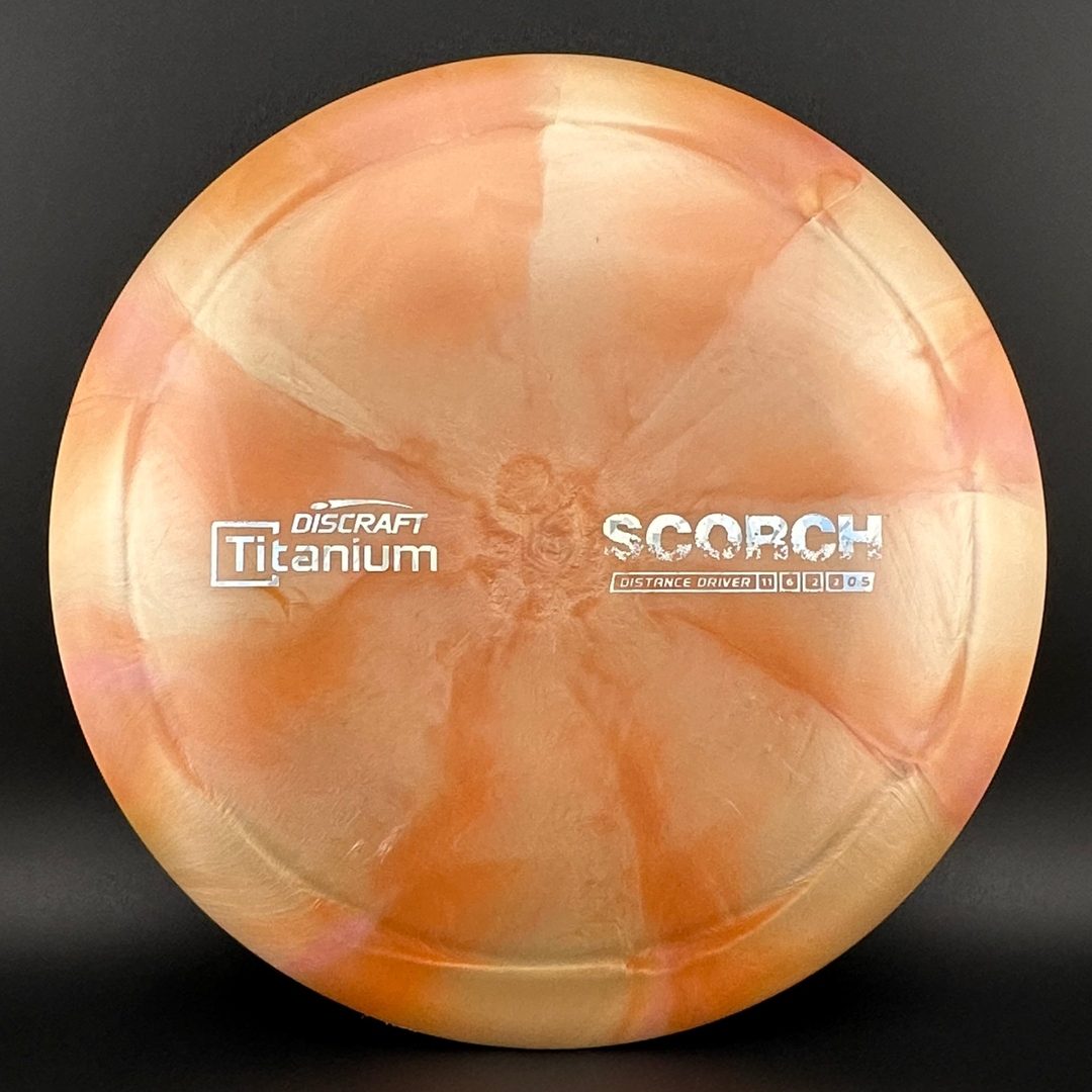 Titanium Swirl Scorch Disc Golf Driver