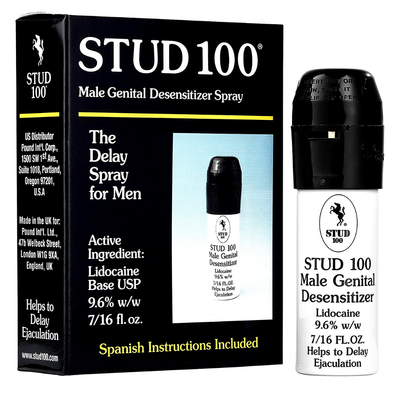Stud 100 Male Genital Desensitizer Spray - 0.44 Oz
