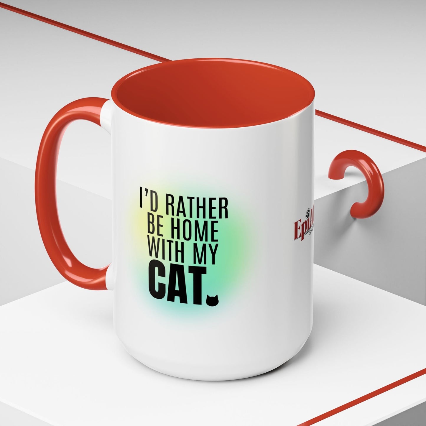 Taza de café con acento Rather Be Home - Elegante y funcional