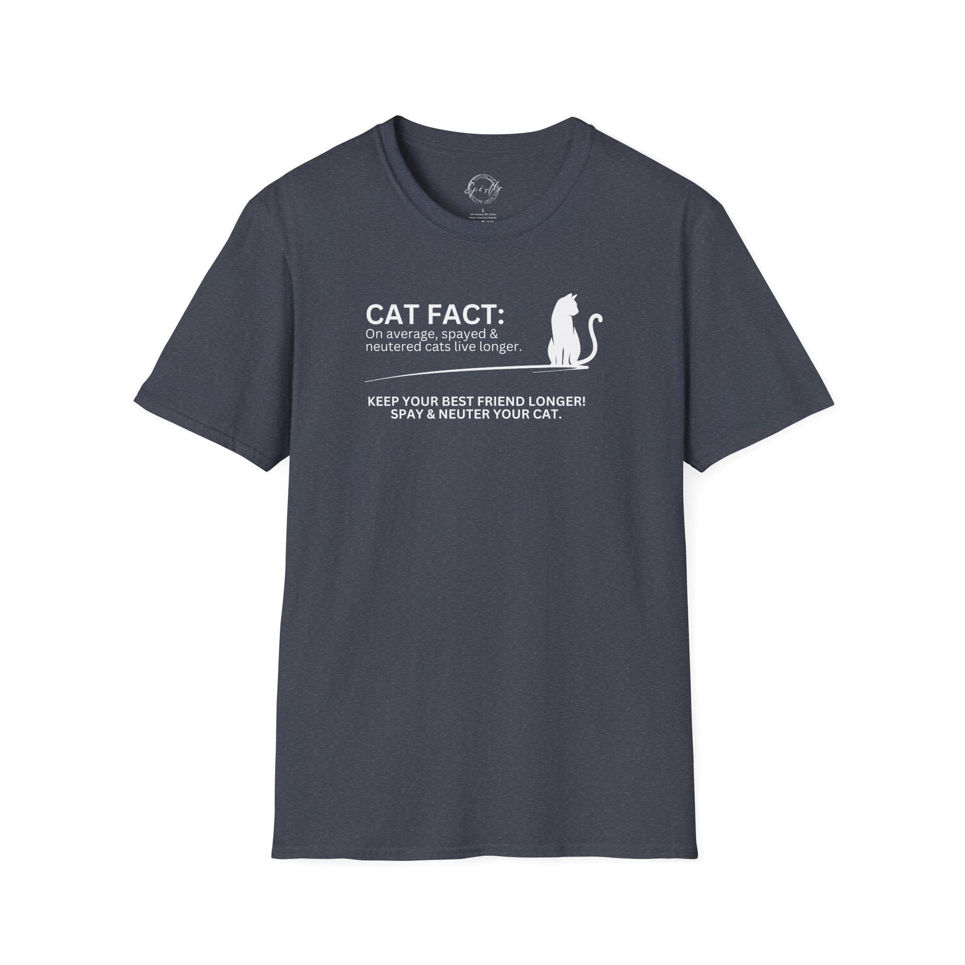 Unisex Softstyle T-Shirt for Spay Neuter Awareness - Korvel