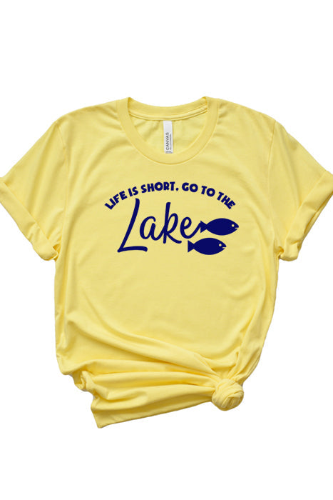 Life is Short, Go to the Lake T-Shirt - Korvel