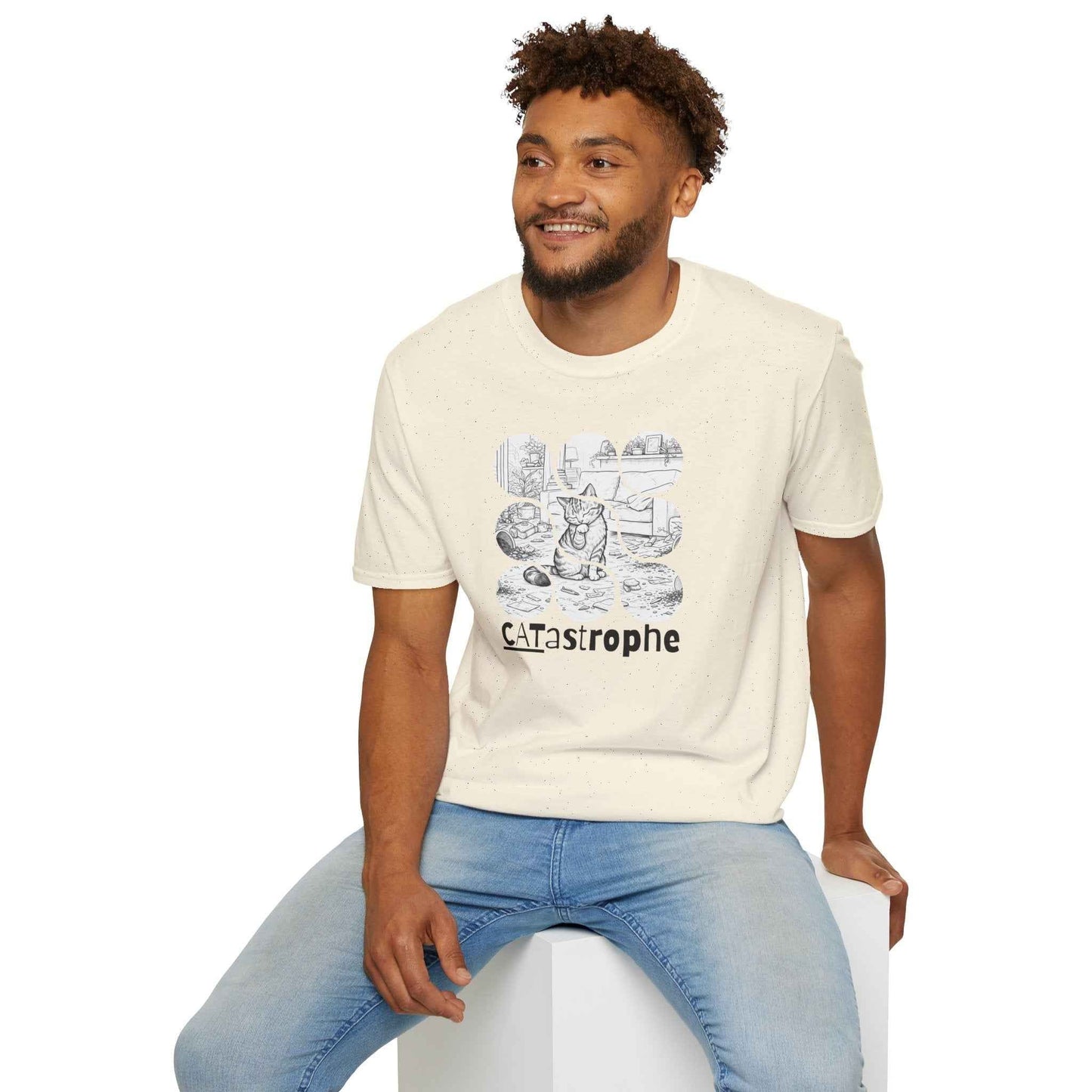 CATastrophe Cat Paw Unisex T-Shirt