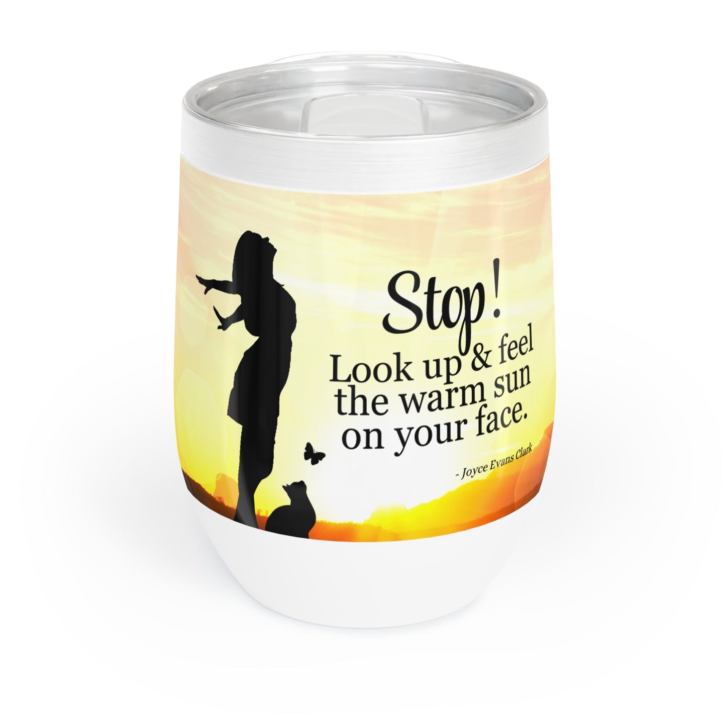 Chill & Sip Stainless Steel Wine Tumbler - Korvel