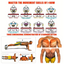 Multi-Functional Push-Up Training Board