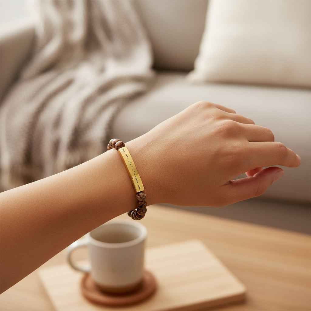 Bracelet Morse Code AWARENESS – Sensibilisation à l'épilepsie