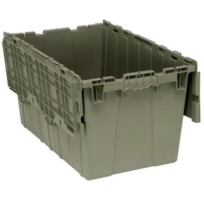 Quantum Storage Systems Gray Attached Lid Container