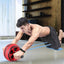 Silent TPR Abdominal Wheel Roller Trainer Fitness Equipment Gym Home Exercise Body Building Ab roller Belly Core Trainer - Korvel