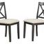 Orisfur 5 Pieces Dining Table and Chairs Set for 4 Persons Kitchen Room Solid Wood Table with 4 Chairs - Korvel
