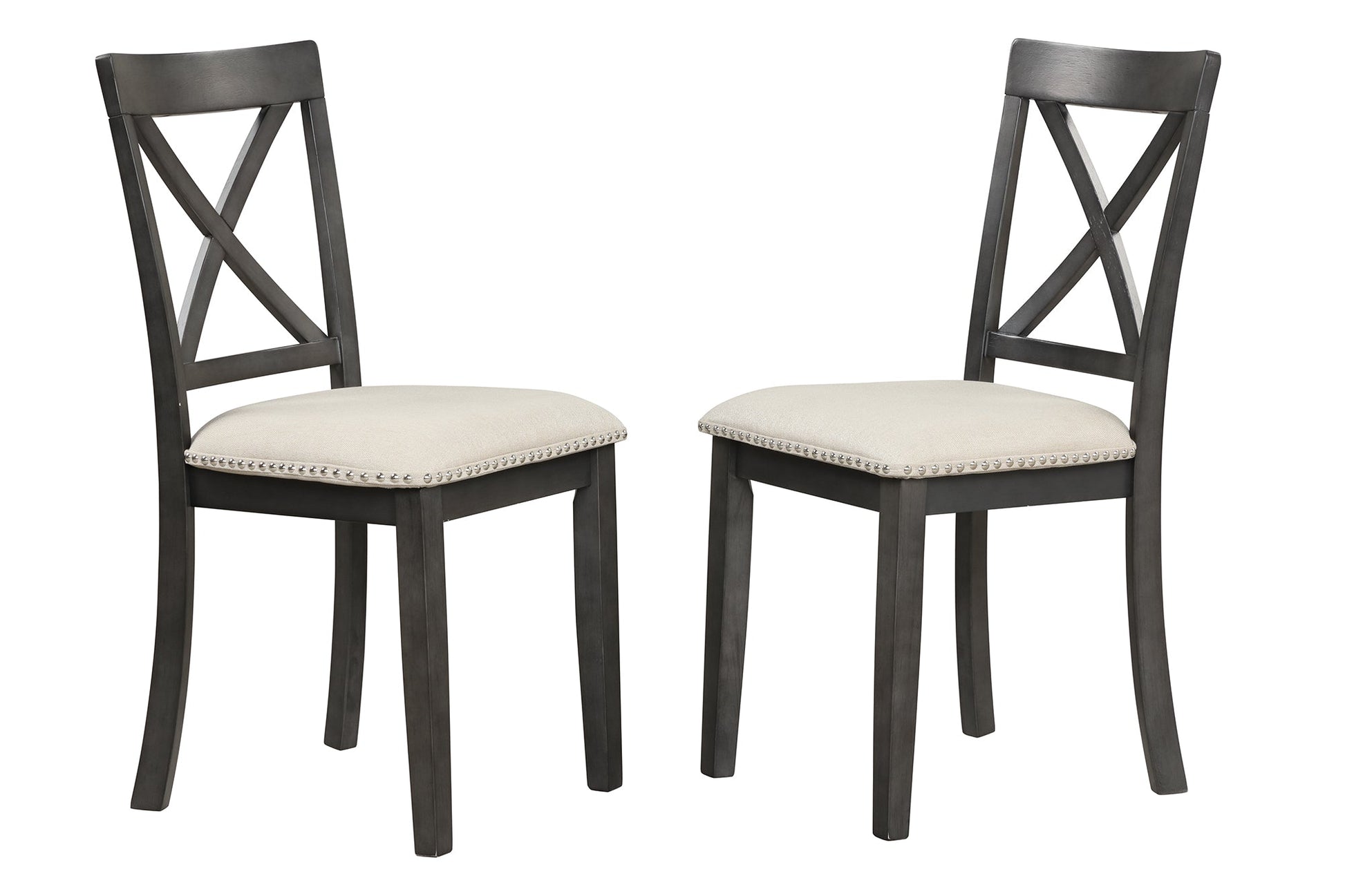 Orisfur 5 Pieces Dining Table and Chairs Set for 4 Persons Kitchen Room Solid Wood Table with 4 Chairs - Korvel