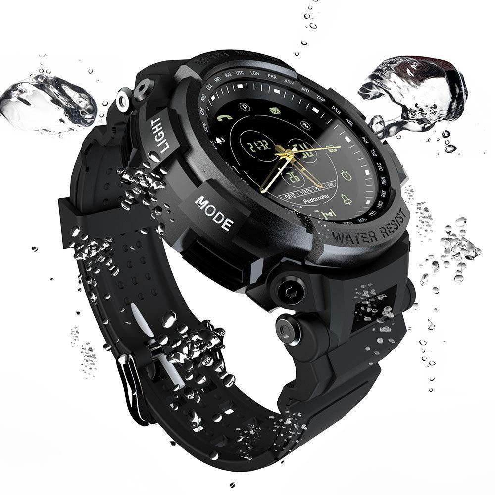 Montre intelligente sportive moderne - Étanchéité 5ATM et connectivité Bluetooth
