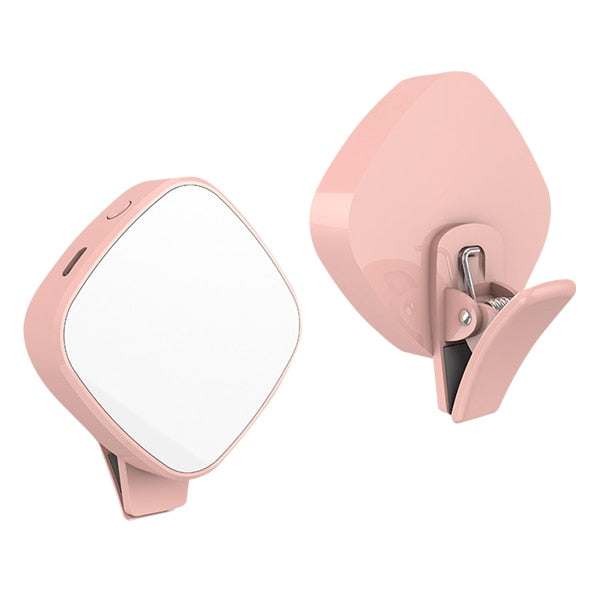 Selfie Ring Light with HD 3 in 1 Fisheye Wide Angle Macro Lens Flash Led Camera Phone Photography for iPhone Samsung Lens - Korvel