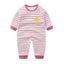 2024 Spring Autumn 0-2 Years Old Baby Romper Baby Jumpsuit Boys Girls Long-sleeved Trousers Newborn Romper Climbing Clothes - Korvel