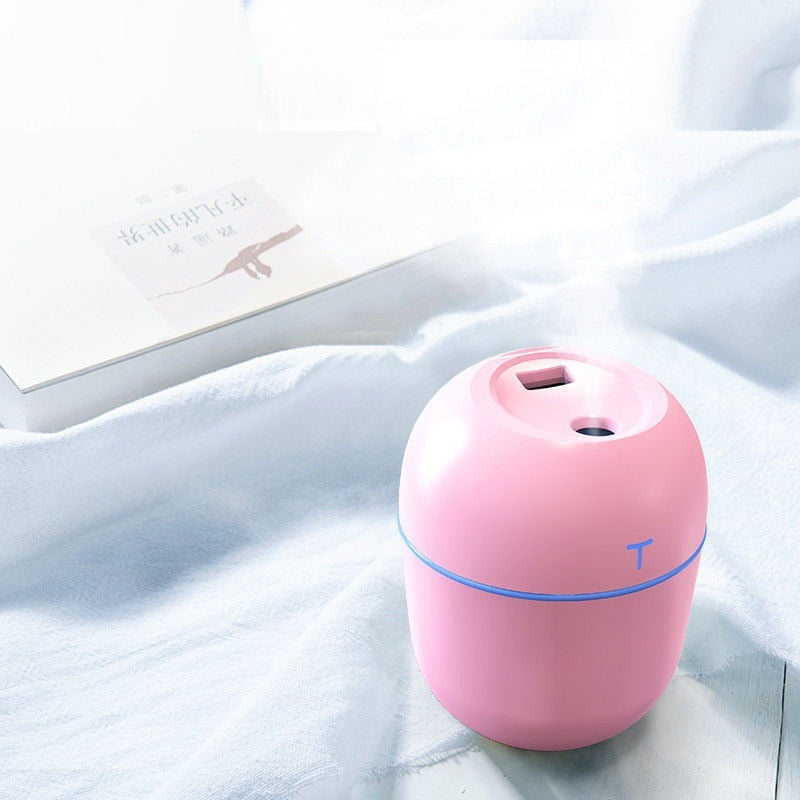 Ultrasonic Air Humidifier Household  Moisturizing Spray Student Dormitory Car Humidification Aromatherap with LED Night Light - Korvel