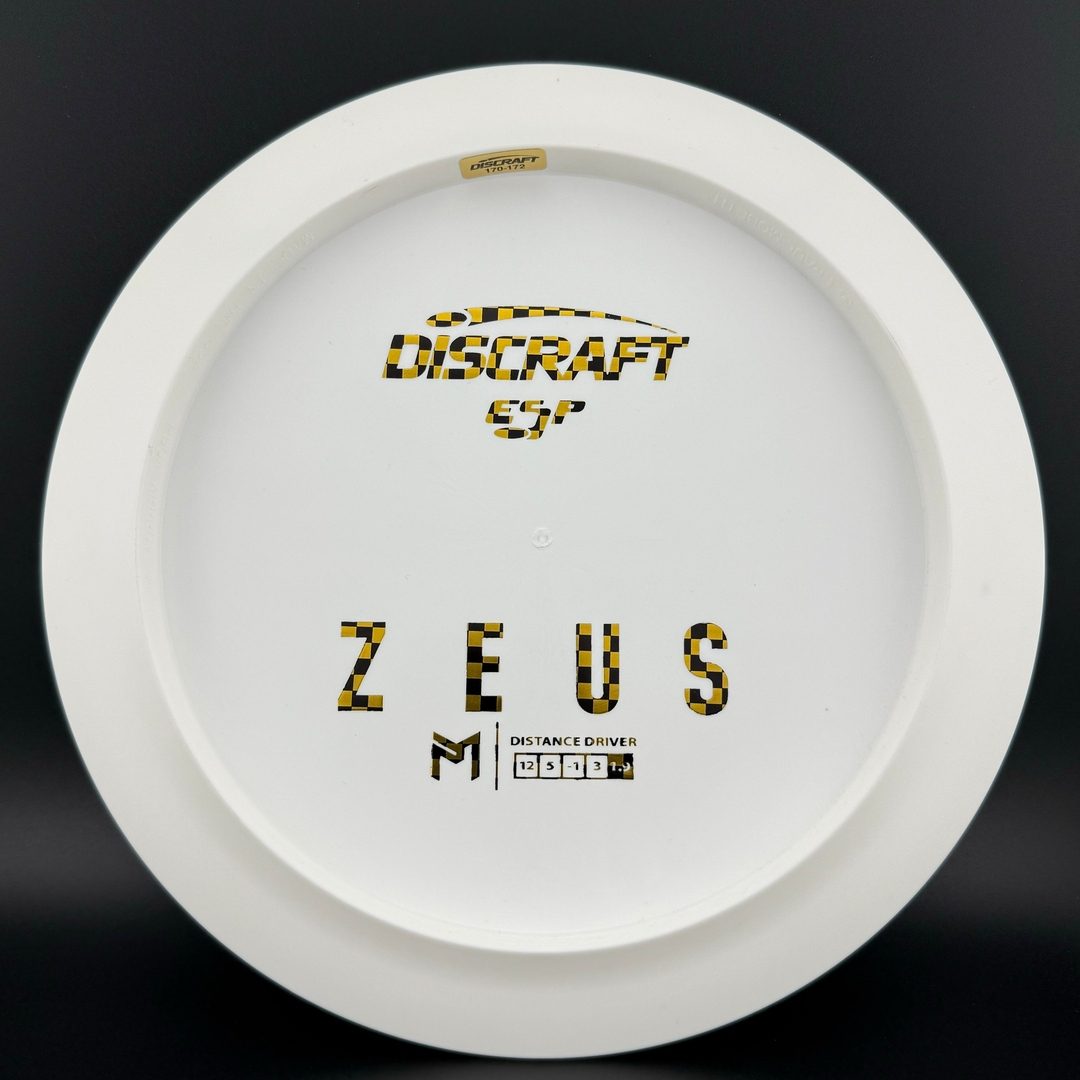 White ESP Zeus - Paul McBeth Signature Disc