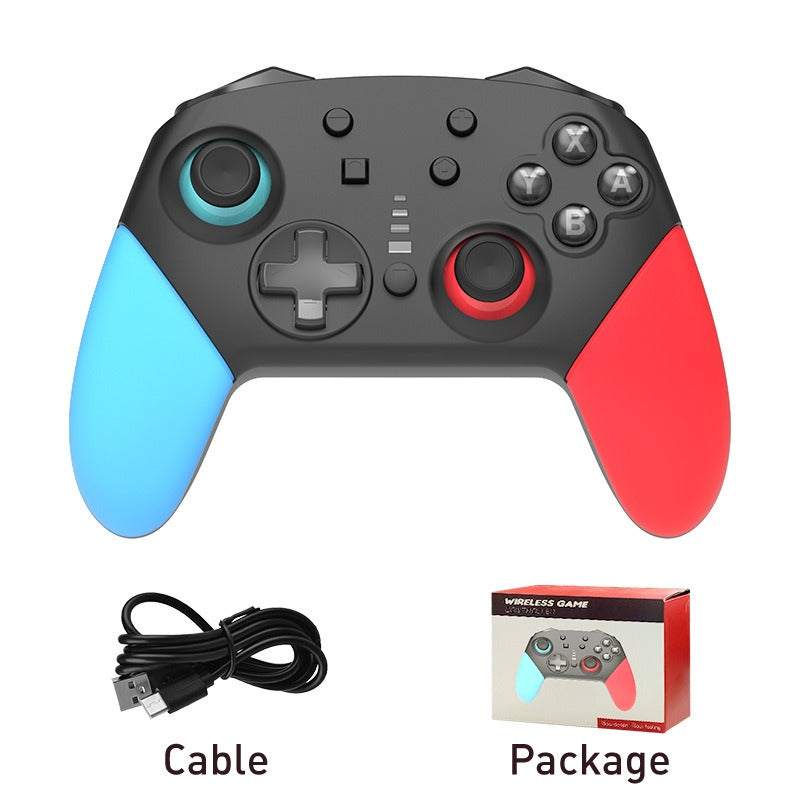 Private Model Adhesive Switch Wireless Bluetooth Controller with Vibration 6-Axis Sensory Switch Pro Gaming Controller - Korvel