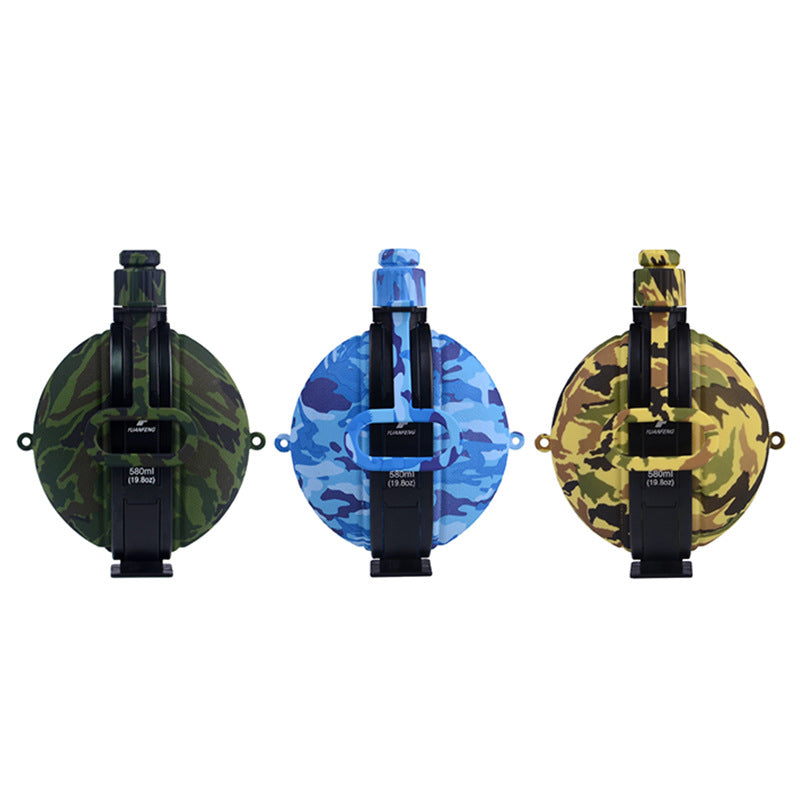 Silicone Folding Water Bottle Manufacturer Outdoor Portable Sports Water Bottle Fitness Hiking Water Bottle 580Ml - Korvel