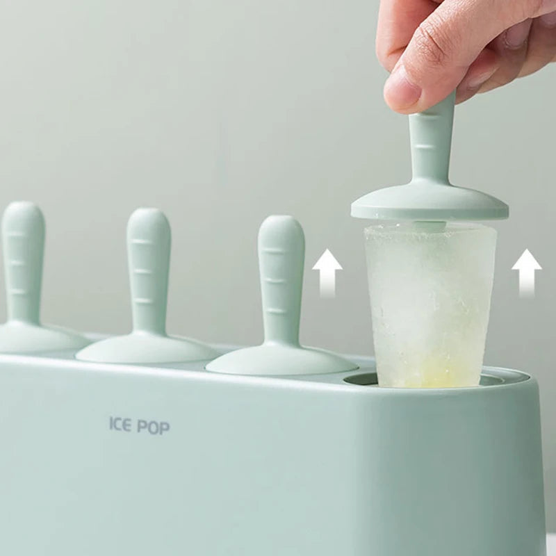 Reusable Popsicle Molds Set - Durable Ice Cream Makers