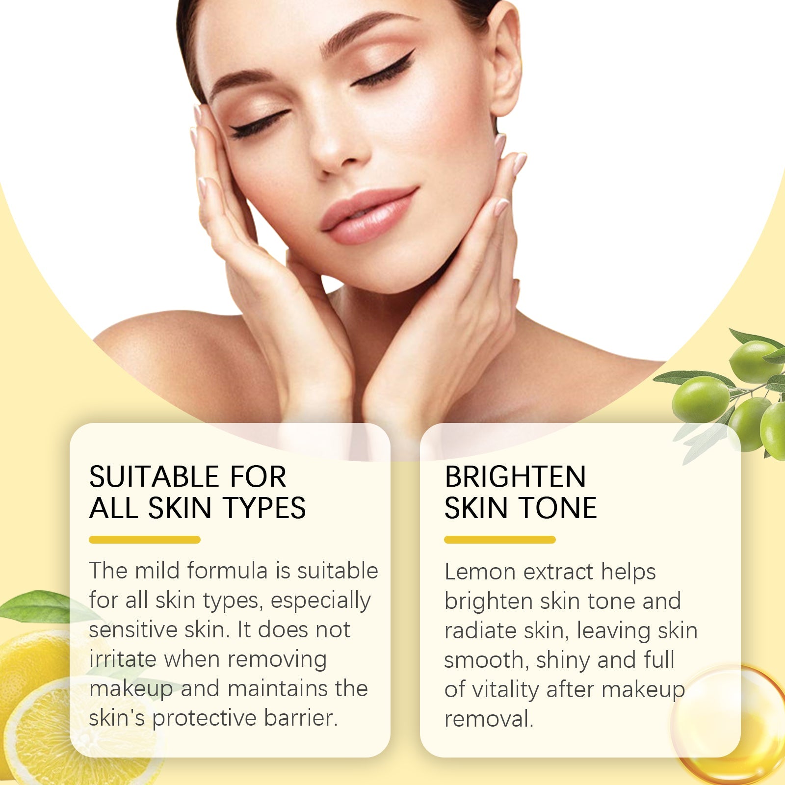 Olive Cleansing Oil Gently Moisturizes Skin And Cleans Face And Lips With Olive Cleansing Oil - Korvel