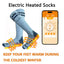 Bluetooth app electric socks electric heating warm socks outdoor skiing socks electric heating socks - Korvel